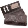 Лаковий гаманець на кнопці з блоком для карток KARYA (16146) - 7