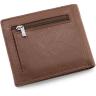 Стильний гаманець коричневого кольору на магніті ST Leather (16523) - 5