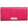 Яскравий жіночий гаманець із натуральної шкіри кольору фуксія Smith&Canova 77759 - 1