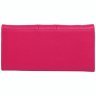 Яскравий жіночий гаманець із натуральної шкіри кольору фуксія Smith&Canova 77759 - 2