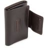 Молодіжний маленький гаманець коричневого кольору Grande Pelle (13008) - 5
