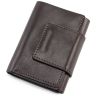 Молодіжний маленький гаманець коричневого кольору Grande Pelle (13008) - 4