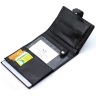 Вертикальный мужской бумажник из гладкой кожи с блоком под документы ST Leather (21525) - 3