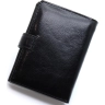 Вертикальный мужской бумажник из гладкой кожи с блоком под документы ST Leather (21525) - 7