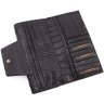 Чорний жіночий гаманець класичного типу з натуральної шкіри Tony Bellucci (10868) - 5