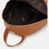 Маленький жіночий шкіряний рюкзак коричневого Keizer (59159) - 5