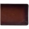 Кожаное мужское портмоне коричневого цвета с монетницей Visconti Zanotti 69259 - 1
