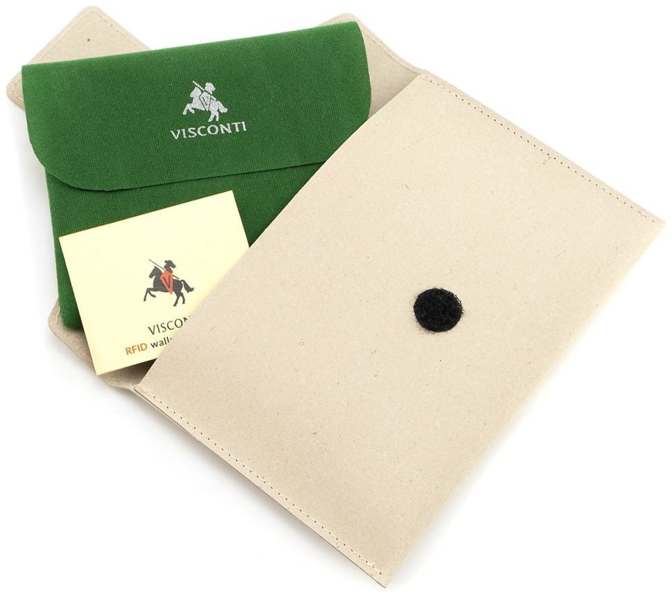 Кожаное мужское портмоне коричневого цвета с монетницей Visconti Zanotti 69259 фото №9 Кожаное мужское портмоне коричневого цвета с монетницей Visconti Zanotti 69259 modnotak фото №9