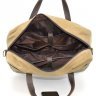 Текстильная светло-коричневая мужская сумка для ноутбука и документов TARWA (19931) - 7