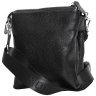 Міська чоловіча сумка через плече із натуральної шкіри Vip Collection чорного кольору 102660 modnotak фото - 2