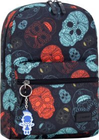 Різнокольоровий рюкзак з якісного текстилю з принтом Bagland (52760)