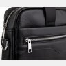 Мужская кожаная деловая сумка для ноутбука в черном цвете Tiding Bag (15751) фото №5 Мужская кожаная деловая сумка для ноутбука в черном цвете Tiding Bag (15751) modnotak фото - 5