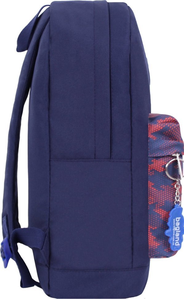 Темно-синій рюкзак з принтом Bagland (53460)