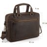 Чоловіча сумка для ноутбука з вінтажної шкіри коричневого кольору Tiding Bag (15814) фото №7 Чоловіча сумка для ноутбука з вінтажної шкіри коричневого кольору Tiding Bag (15814) modnotak фото - 7