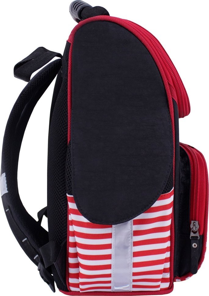 Каркасный школьный рюкзак из текстиля Simon's cat - Bagland 53760