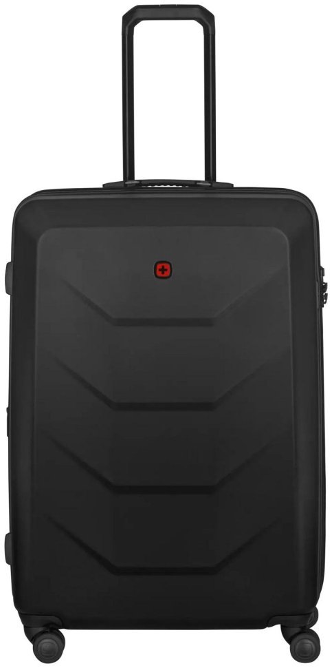 Валіза Wenger, Prymo, велика, пластик, 4 колеса, чорна фото №2 Валіза Wenger, Prymo, велика, пластик, 4 колеса, чорна modnotak фото №2