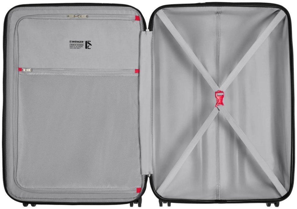 Валіза Wenger, Prymo, велика, пластик, 4 колеса, чорна фото №10 Валіза Wenger, Prymo, велика, пластик, 4 колеса, чорна modnotak фото №10