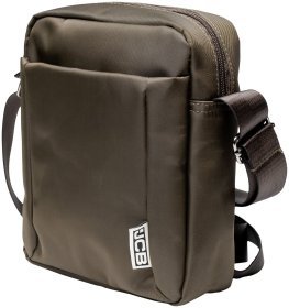 Мужская сумка через плече из прочного текстиля JCB B31 зеленого цвета 93960