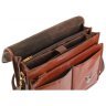 Діловий чоловічий портфель із натуральної гладкої шкіри Ashwood Gareth Briefcase VT 94160 коричневого кольору фото №4 Діловий чоловічий портфель із натуральної гладкої шкіри Ashwood Gareth Briefcase VT 94160 коричневого кольору modnotak фото - 4