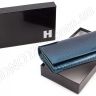 Жіночий лаковий гаманець кольору морської хвилі H - Leather Accessories (17261) - 6
