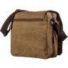 Текстильная сумка для ноутбука коричневого цвета Vintage (20190) - 2