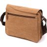 Текстильна сумка для ноутбука коричневого кольору Vintage (20190) - 6