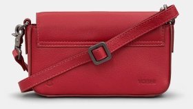 Женская кожаная сумочка кроссбоди в красном цвете Yoshi YB260 Palmer 94960 (Великобритания)