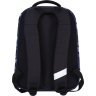 Текстильний чорний рюкзак для хлопчиків з машиною Bagland (55360) - 3