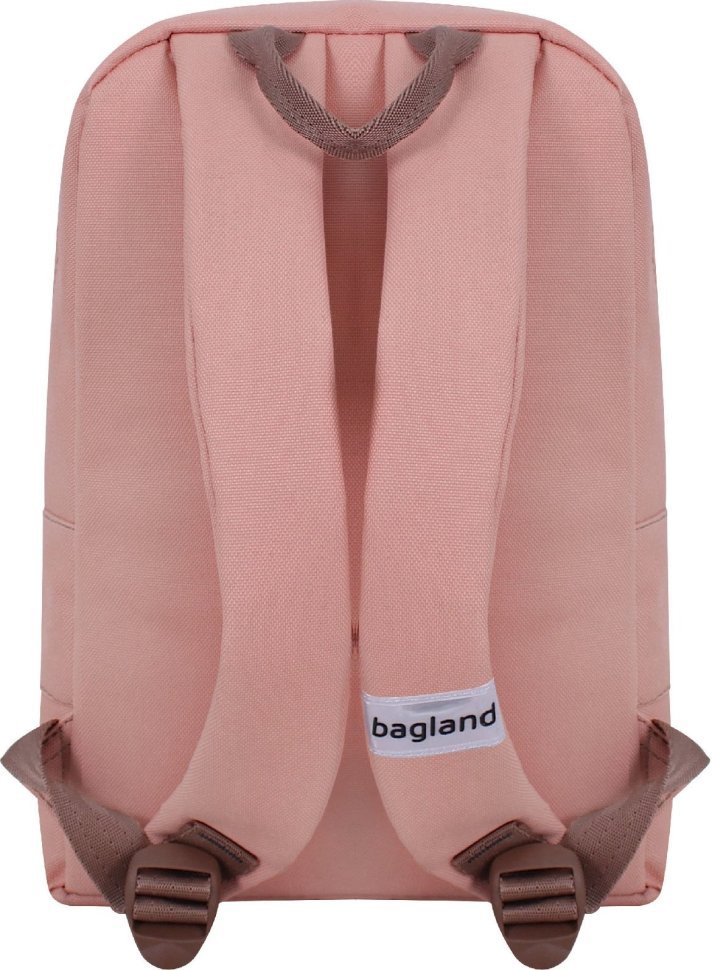 Женский тканевый рюкзак пудрового цвета Bagland (55560)