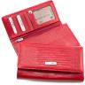 Красный лаковый кошелек с тиснением на коже KARYA (16191) - 1