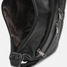Средняя женская кожаная сумка черного цвета с одной лямкой Borsa Leather (56960) - 5