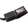 Чорний чоловічий шкіряний гаманець під документи ST Leather 1767360 - 4