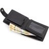 Чорний чоловічий шкіряний гаманець під документи ST Leather 1767360 - 6