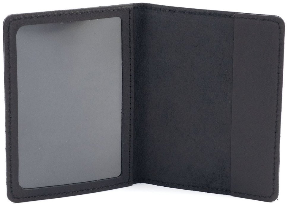 Обложка из натуральной кожи на удостоверение офицера ST Leather 97760 черного цвета фото №2 Обложка из натуральной кожи на удостоверение офицера ST Leather 97760 черного цвета modnotak фото №2