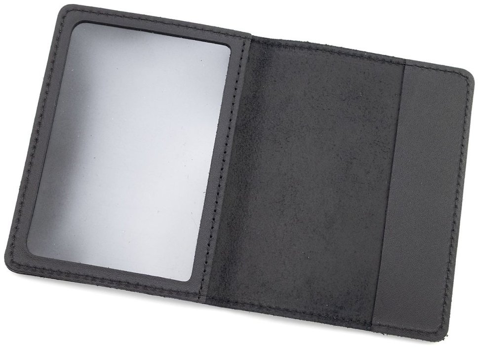 Обложка из натуральной кожи на удостоверение офицера ST Leather 97760 черного цвета фото №6 Обложка из натуральной кожи на удостоверение офицера ST Leather 97760 черного цвета modnotak фото №6