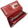 Яркий кошелек красного цвета из кожи с лазерной фактурой для женщин Desisan 107860 modnotak фото - 3