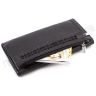 Тонкий шкіряний гаманець чорного кольору KARYA (1142-45) - 5