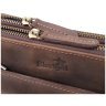 Мужская сумка из натуральной винтажной кожи коричневого цвета Shvigel через плечо 108360 modnotak фото - 5