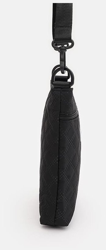 Компактная женская сумка из прочного текстиля черного цвета Monsen 88860 фото №4 Компактная женская сумка из прочного текстиля черного цвета Monsen 88860 modnotak фото №4