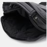 Мужская черная сумка-портфель из фактурной кожи на два отделения Keizer 71661 - 6