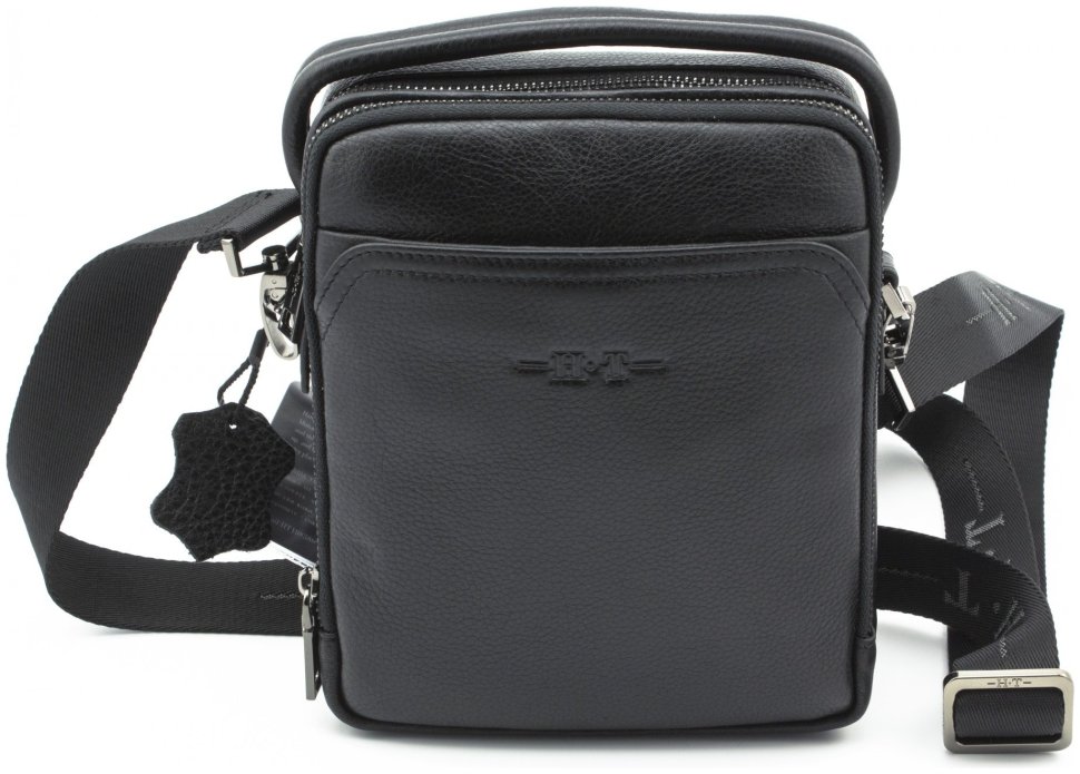 Маленька чоловіча шкіряна сумка з ручкою H.T Leather (10253) фото №2 Маленька чоловіча шкіряна сумка з ручкою H.T Leather (10253) modnotak фото №2