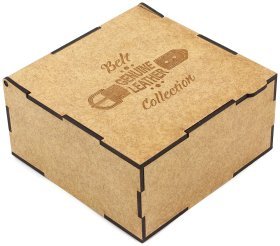 Деревянная подарочная коробка для ремня