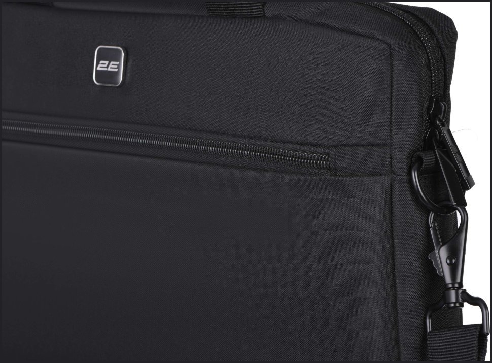 Нейлоновая сумка для ноутбука до 13" через плечо черного цвета 2E Beginner 103461 modnotak фото №5