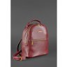 Вертикальный мини-рюкзак цвета марсала из натуральной кожи BlankNote Kylie (12839) - 5
