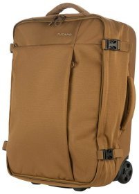 Сумка дорожня на 2-х колесах, Tucano Tugo S Trolley, 34л, поліестер, коричнева