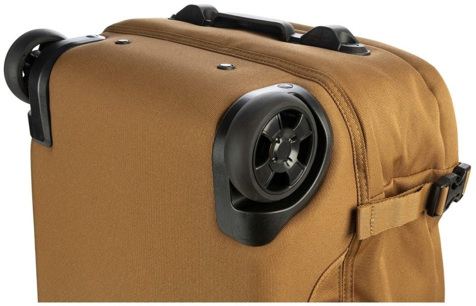 Сумка дорожня на 2-х колесах, Tucano Tugo S Trolley, 34л, поліестер, коричнева modnotak фото №10