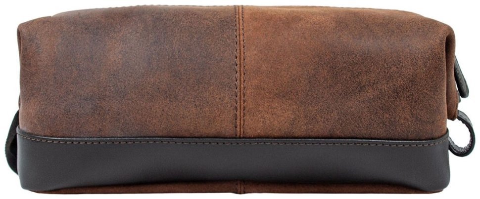 Мужской несессер из натуральной кожи на 1 вместительное отделение Ashwood Lou коричневого цвета 94161 фото №2 Мужской несессер из натуральной кожи на 1 вместительное отделение Ashwood Lou коричневого цвета 94161 modnotak фото №2