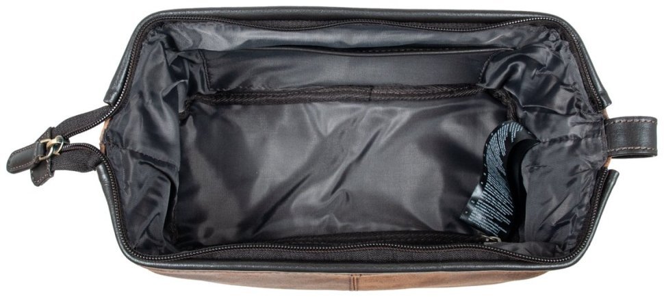 Мужской несессер из натуральной кожи на 1 вместительное отделение Ashwood Lou коричневого цвета 94161 фото №6 Мужской несессер из натуральной кожи на 1 вместительное отделение Ashwood Lou коричневого цвета 94161 modnotak фото №6