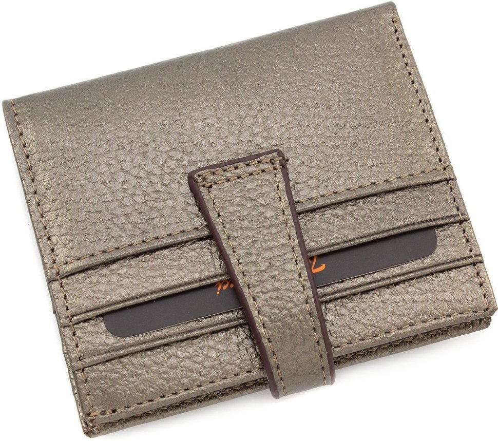 Модний жіночий гаманець маленького розміру в мідному кольорі Tony Bellucci (10742)