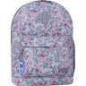 Стильный рюкзак из текстиля с цветочным принтом Bagland (55461) - 1